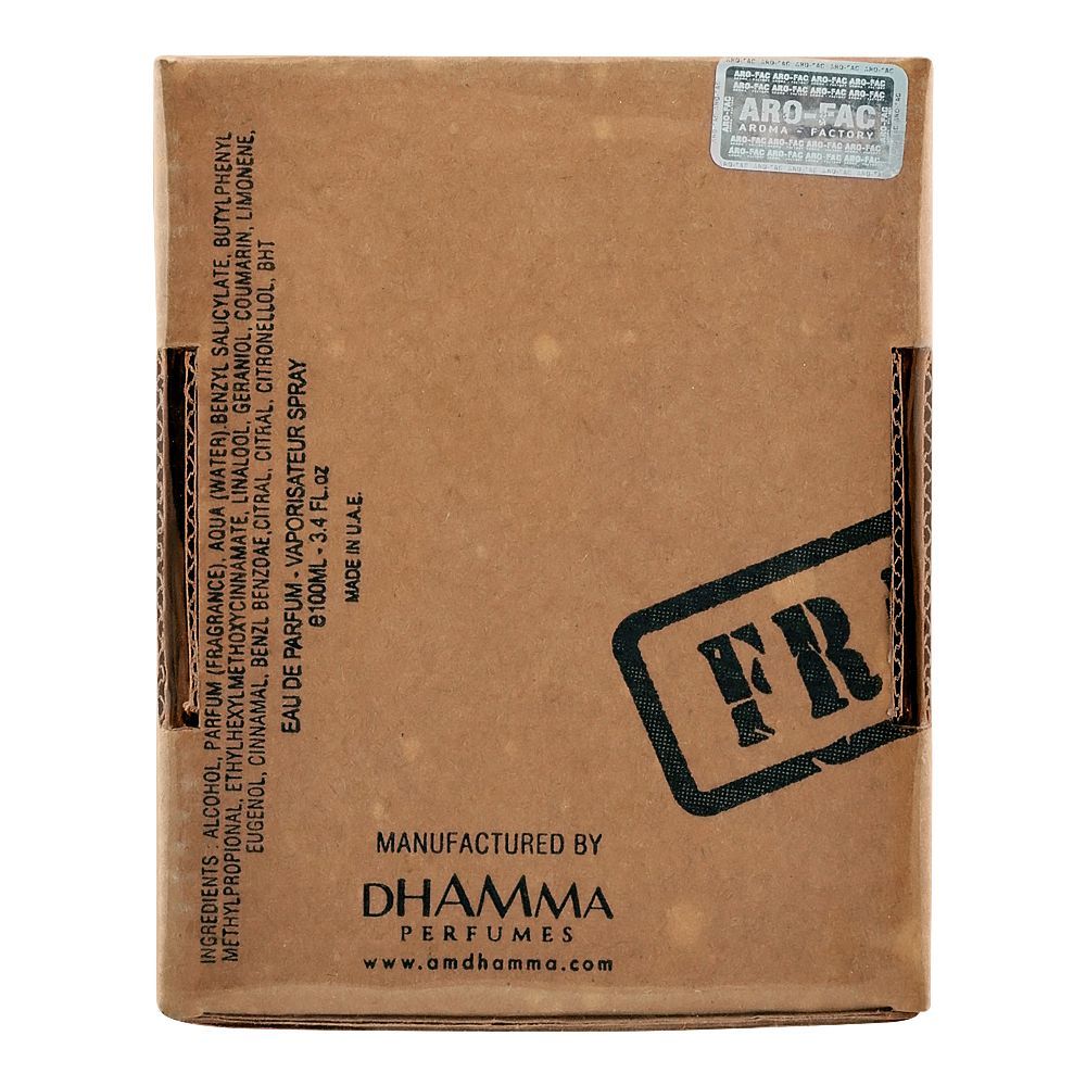 Dhamma Aro-Fac Twilight Lush Eau De Parfum | United Arab Emirates | Fragrance for Men.