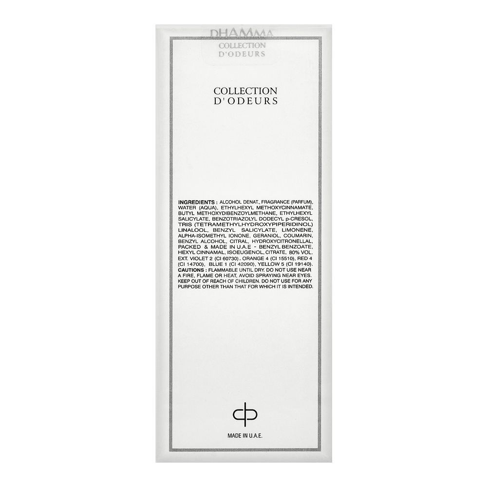 Dhamma Imperial Classique Eau De Parfum | United Arab Emirates | Fragrance for Men.