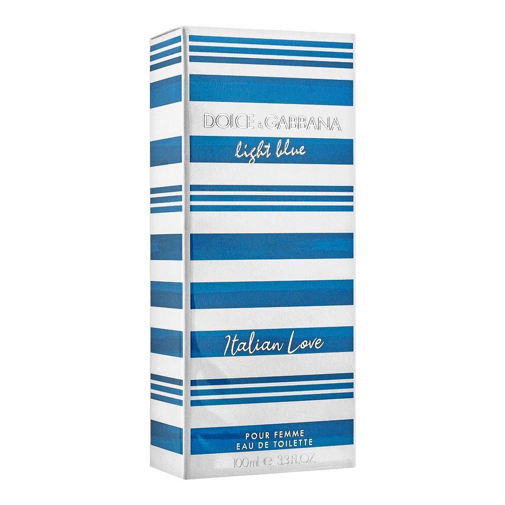 Dolce & Gabbana Light Blue Italian Love Pour Femme 22, Eau De Toilette, 100ml | France | Fragrance For Women