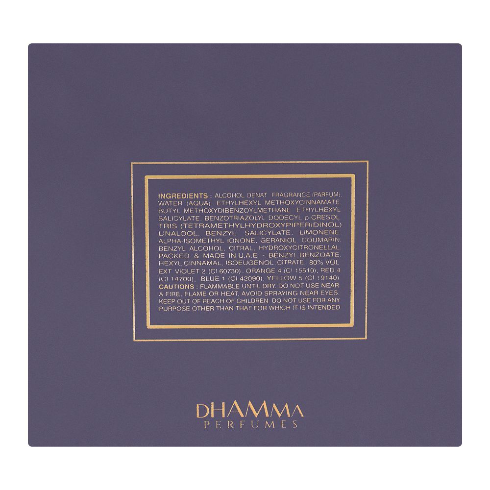 Dhamma Autograph Eau De Parfum | United Arab Emirates | Fragrance for Men.