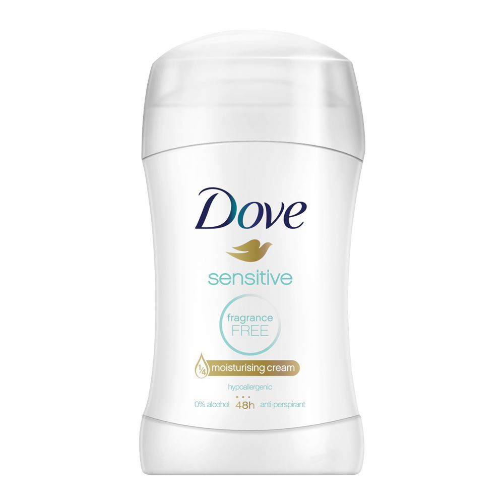 Dove Sensitive Fragrance Free Anti Perspirant Deodorant Stick | Dove | For Women