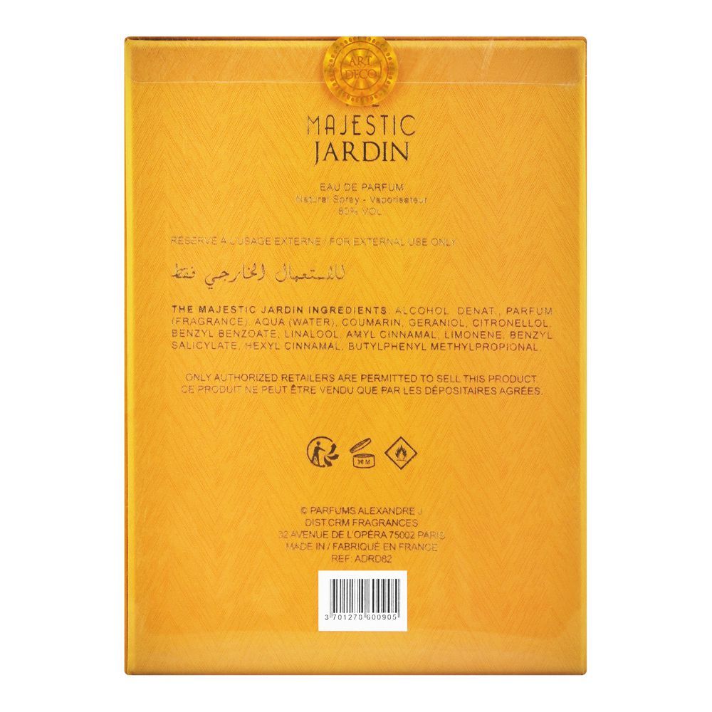 Alexandre.J The Art Deco The Majestic Oud Eau De Parfum| United Arab Emirates| perfume For Men.