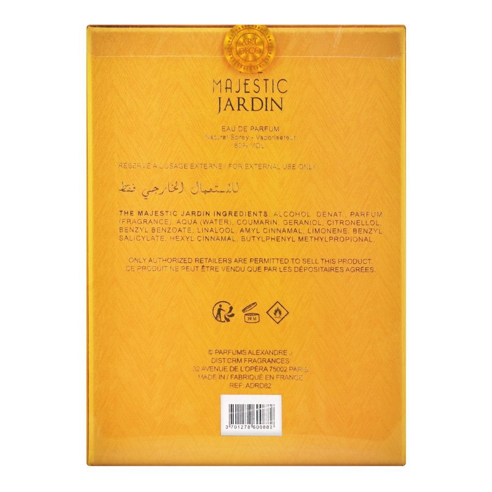 Alexandre.J The Art Deco The Majestic Jardin Eau De Parfum| United Arab Emirates| perfume For Men.