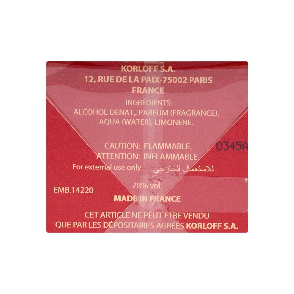 Korloff Korlove Eau De Parfum | france | perfume For Women