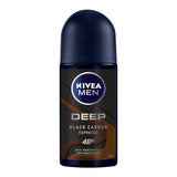 Nivea Men 48 Hours Deep Black Carbon Espresso Anti-Perspirant Roll On,| Nivea | For Women