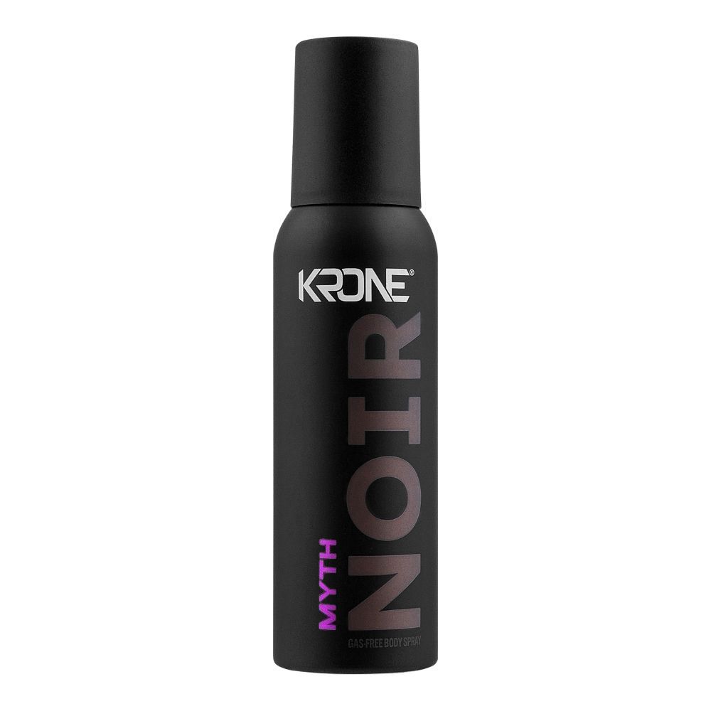 Krone Noir Myth Gas-Free Body Spray| France| DEDORANTS FOR MEN