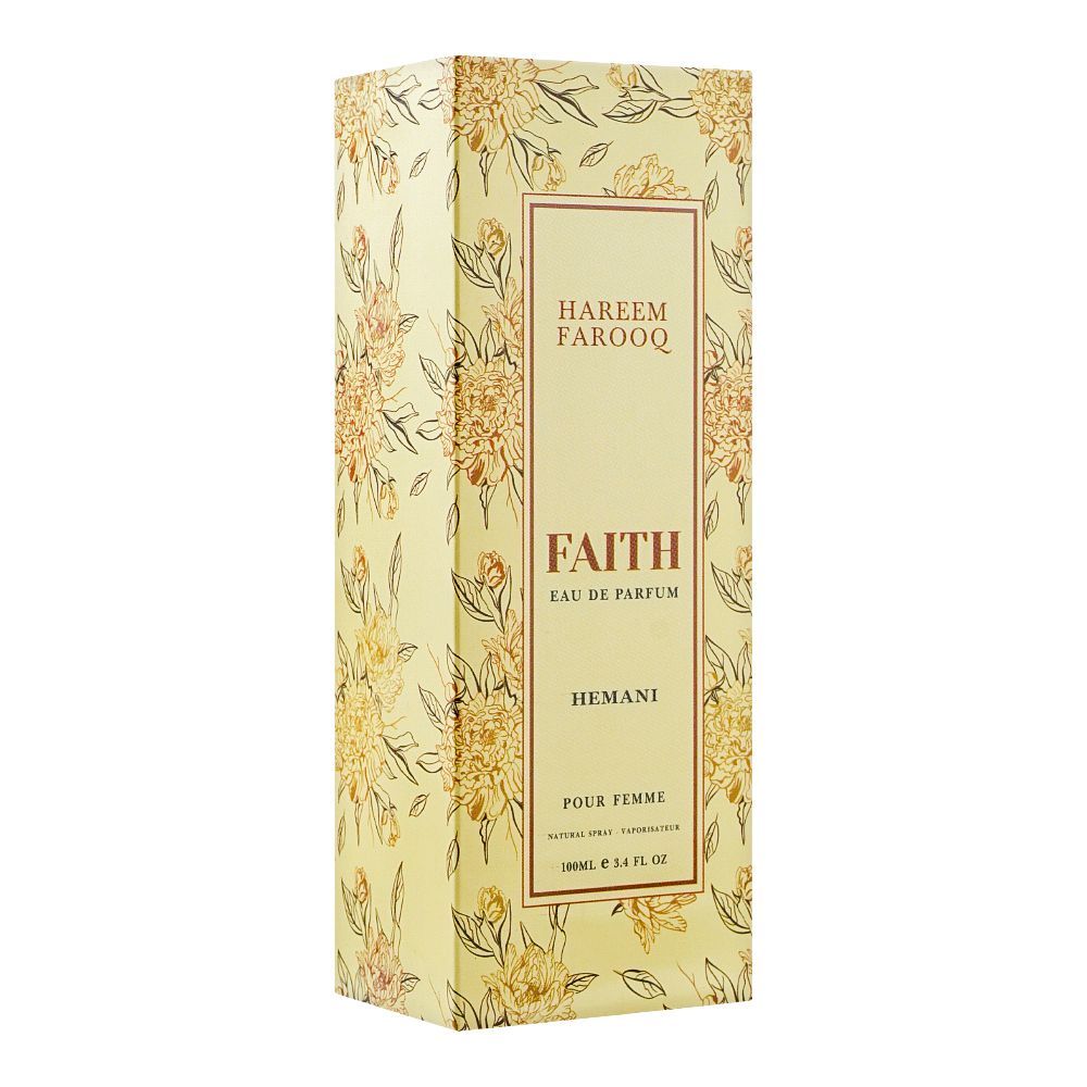 Wasim Badami Hareem Farooq Faith Pour Femme Eau De Parfum | Fragrance For Women