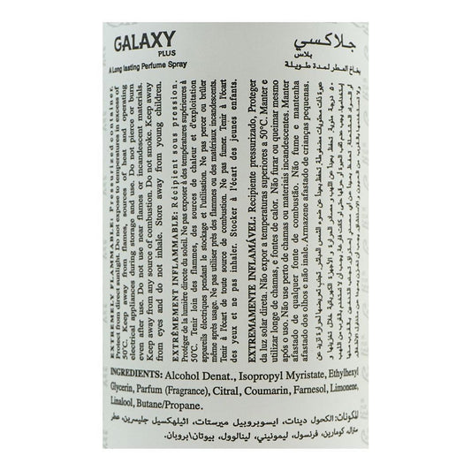 Galaxy Concept Mountain Pour Homme Perfume Body Spray| United Kingdom | For Men