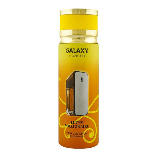 Galaxy Concept Lucky Millionaire Pour Homme Perfume Body Spray| United Kingdom | For Men
