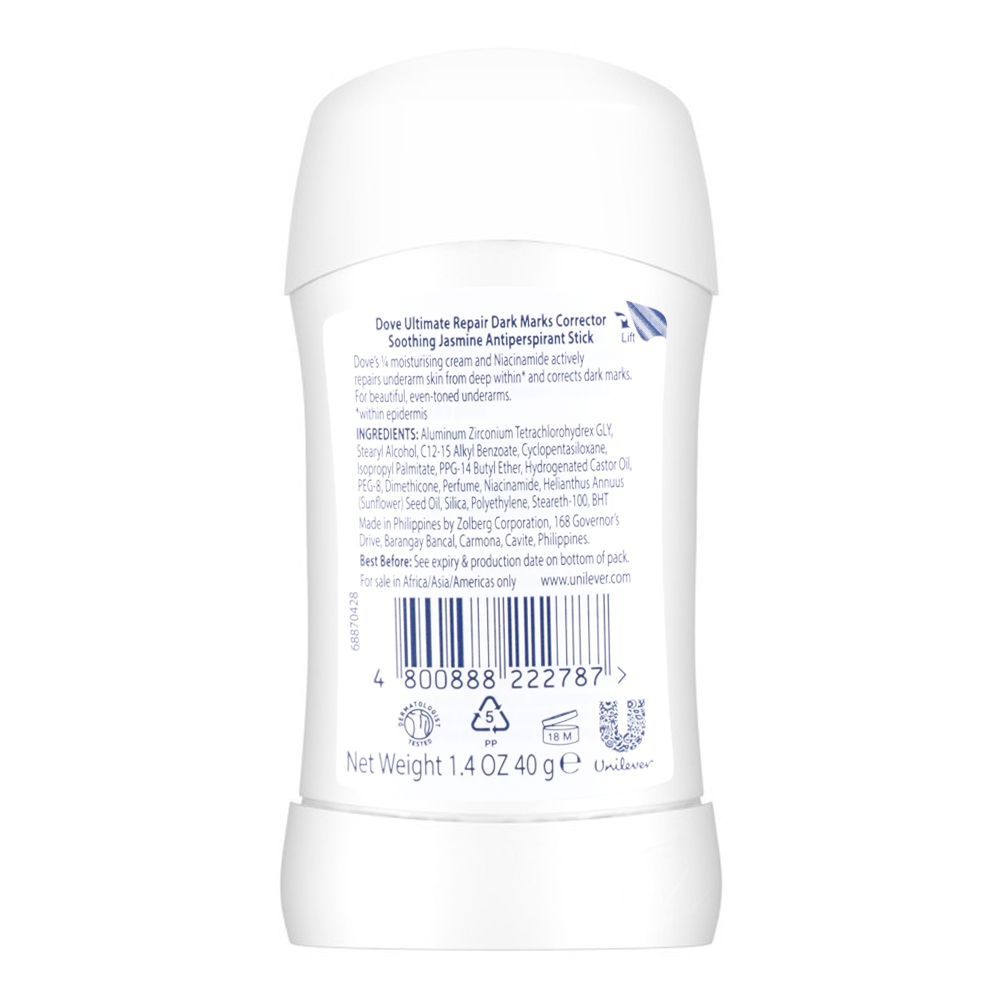 Dove Ultimate Repair Dark Marks Corrector Soothing Jasmine Anti-Perspirant Deodorant Stick | Dove | For Women