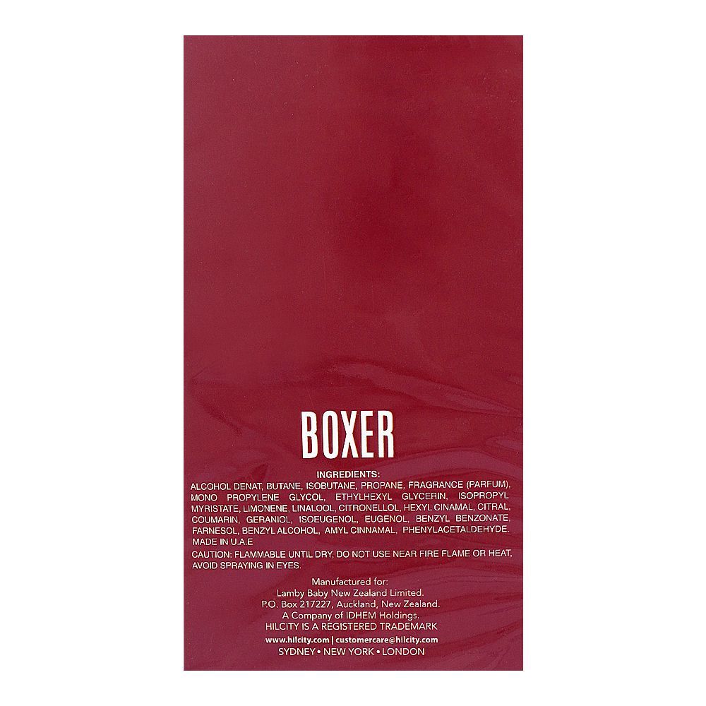 Hil City Boxer Pour Homme Eau De Parfum | United Arab Emirates | perfume For Men.