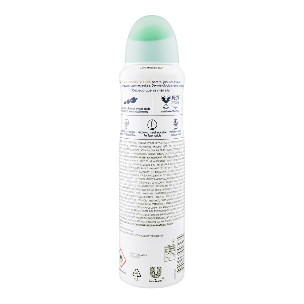 Dove Go Fresh Cucumber & Green Tea Anti-Transparent Deodorant Spray | Dove | For Women