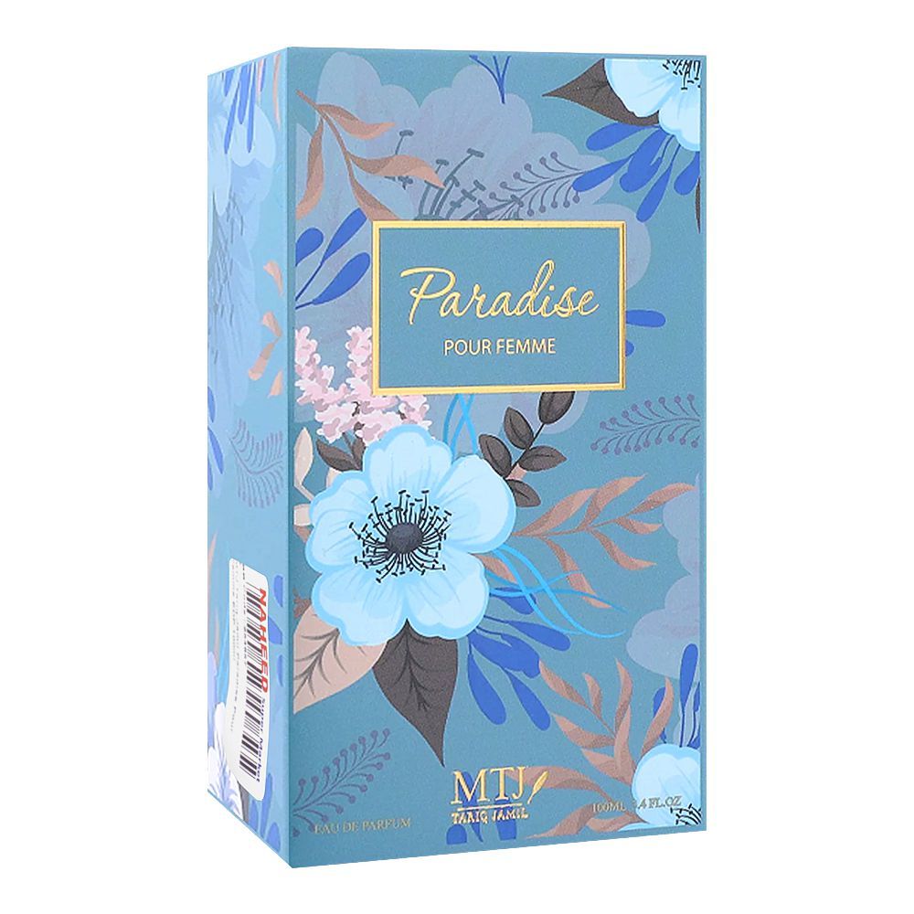 MTJ Tariq Jamil Paradise Pour Femme Eau De Parfum| United Arab Emirates| perfume For Women.