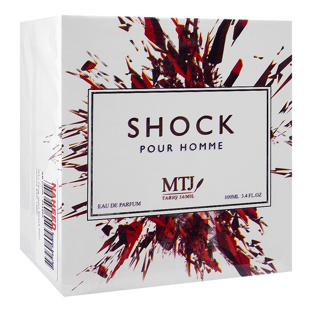 MTJ Tariq Jamil Shock Pour Homme Eau De Parfum| United Arab Emirates| perfume for Men