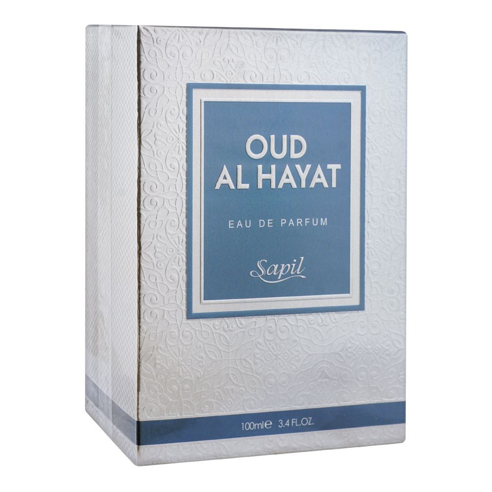 Sapil Oud Al Hayat Eau De Parfum, 100ml | United Arab Emirates | Fragrance For Men & Women