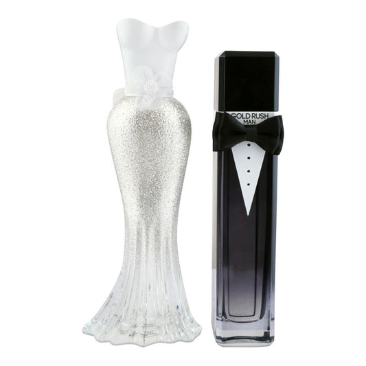 Paris Hilton Wedding Collection Set, Eau De Parfum 100ml + Eau De Toilette 100ml | United States | Fragrance For Men & Women
