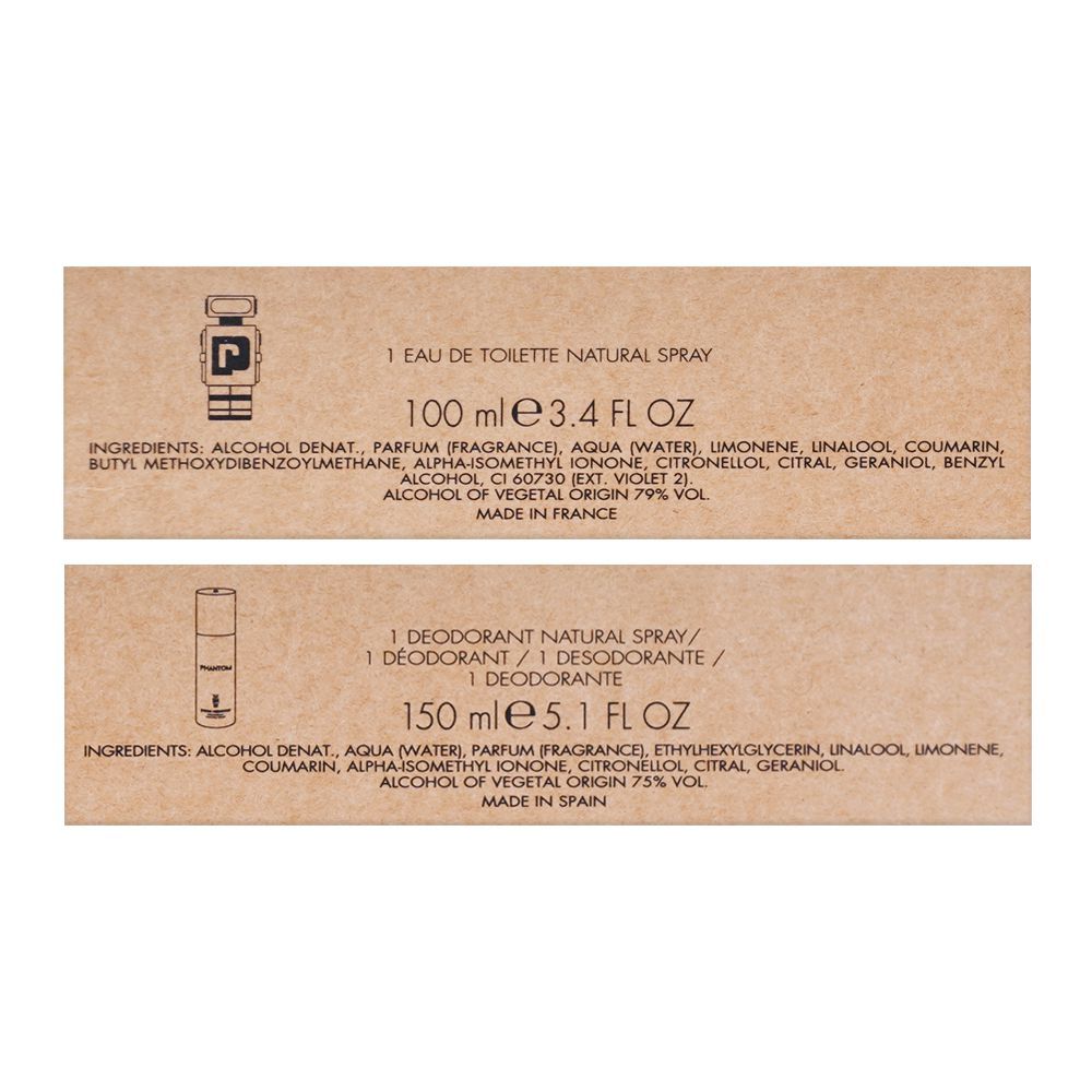 Pacco Rabanne Lady Phantom Set, For Women, Eau De Toilette, 100ml | Spain | Fragrance For Women