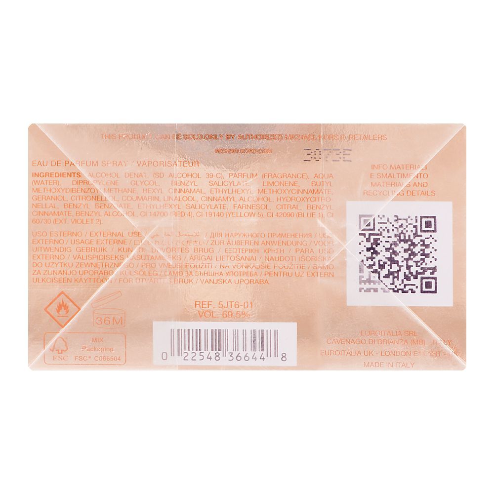 Michael Kors Wonder Lust Eau De Parfum, 100ml | Italy | Fragrance For Women