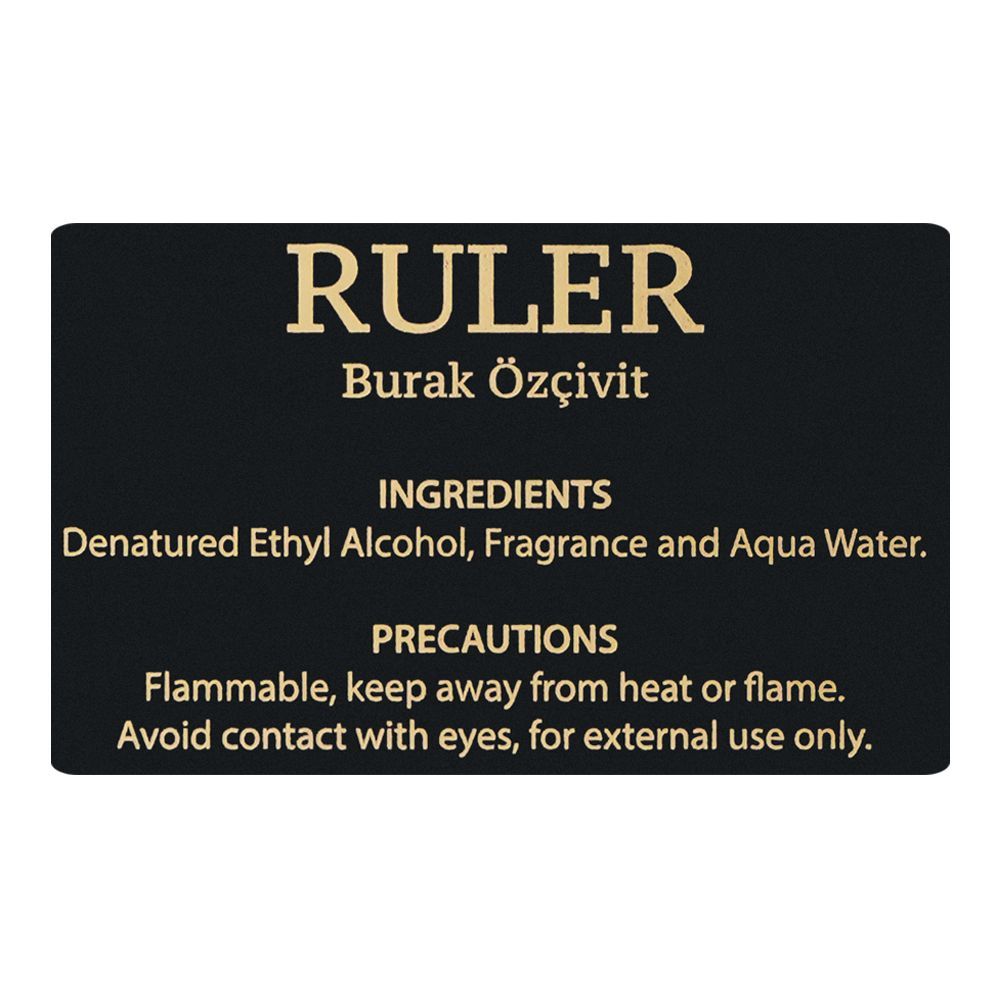 Junaid Jamshed J. Ruler Burak Ozcivit Eau De Parfum, 80ml | Nationwide | Fragrance For Men