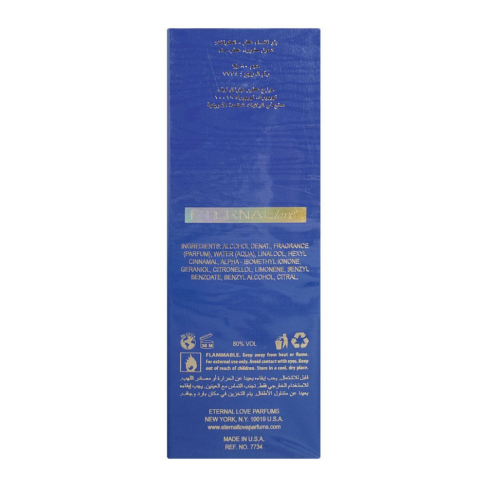 Eternal Love Blue Eau De Parfum, 100ml | United States | For Women