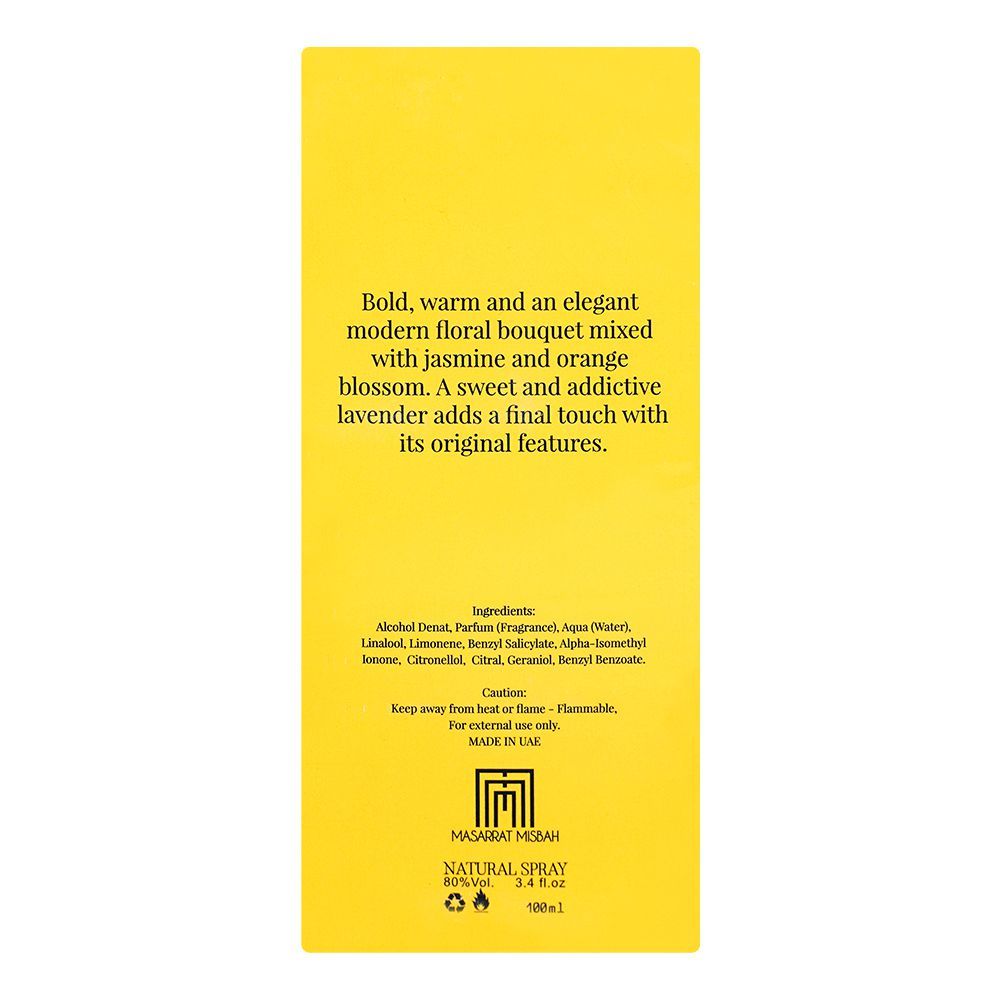 Masarrat Misbah Blossom Eau De Parfum, 100ml | United Arab Emirates | For Women