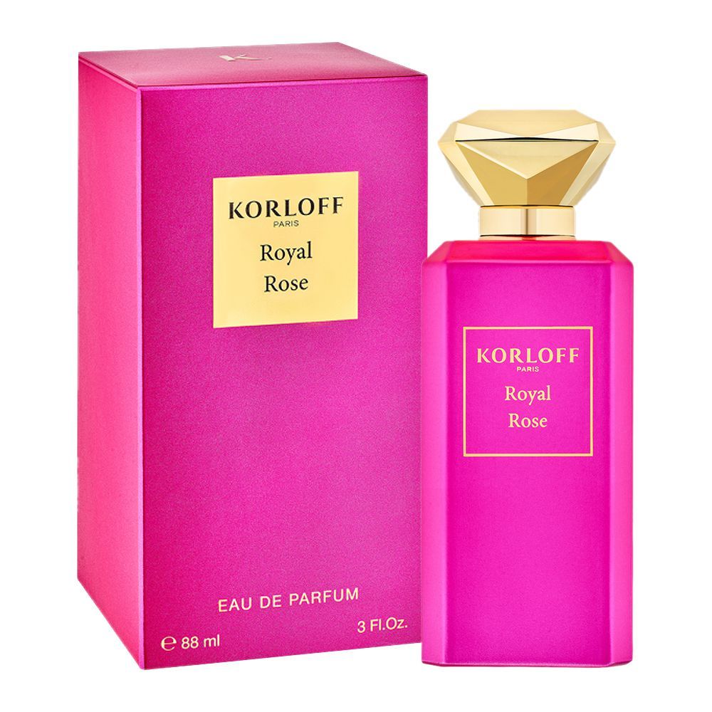 Korloff Royal Rose Eau De Parfum, 88ml | France | Perfume For Women