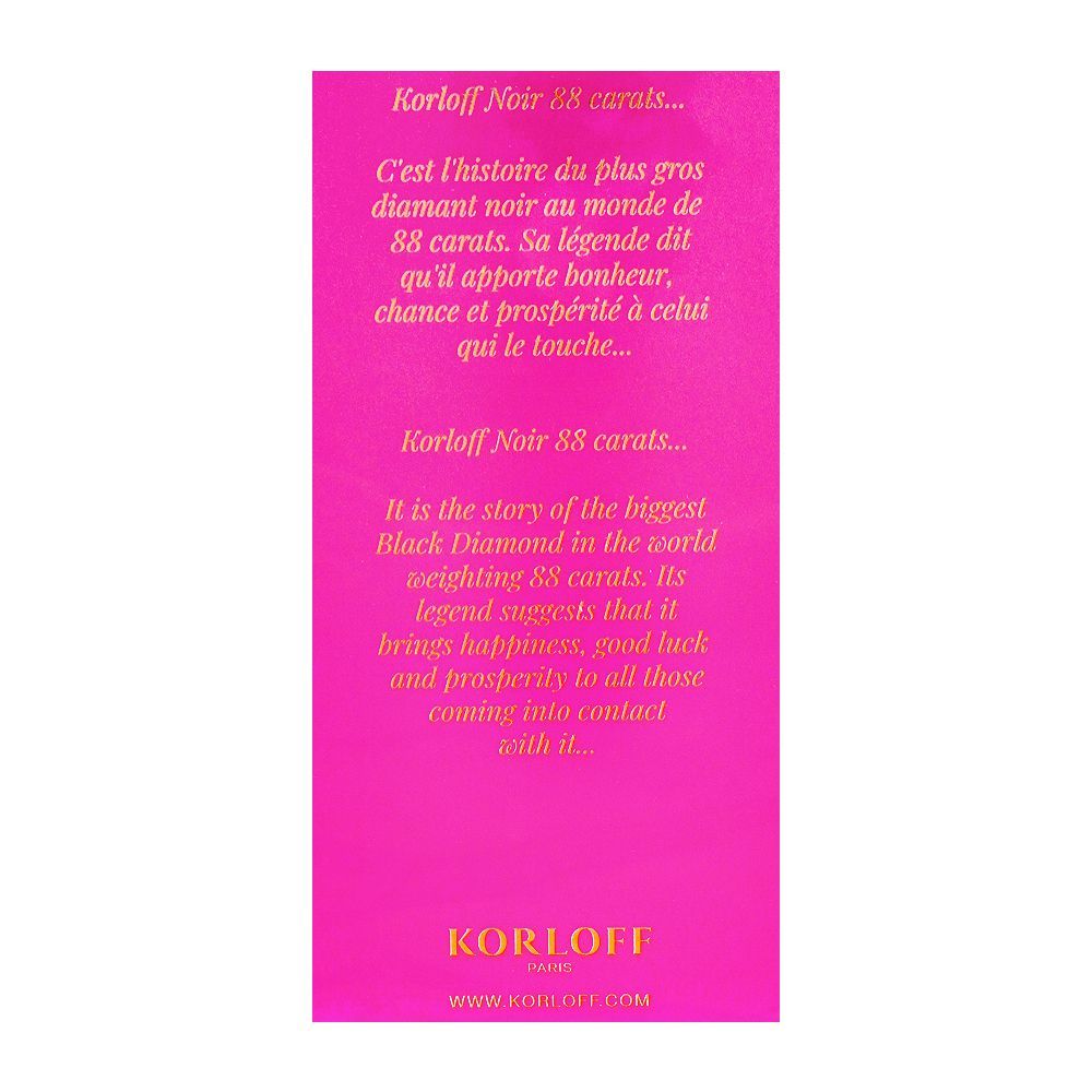 Korloff Royal Rose Eau De Parfum, 88ml | France | Perfume For Women