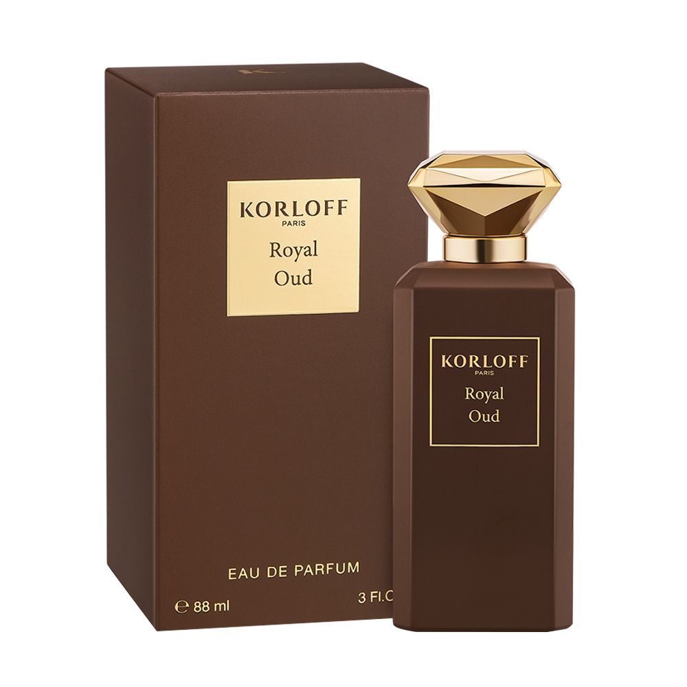 Korloff Royal Oud Eau De Parfum, 88ml | France | Perfume For Men & Women
