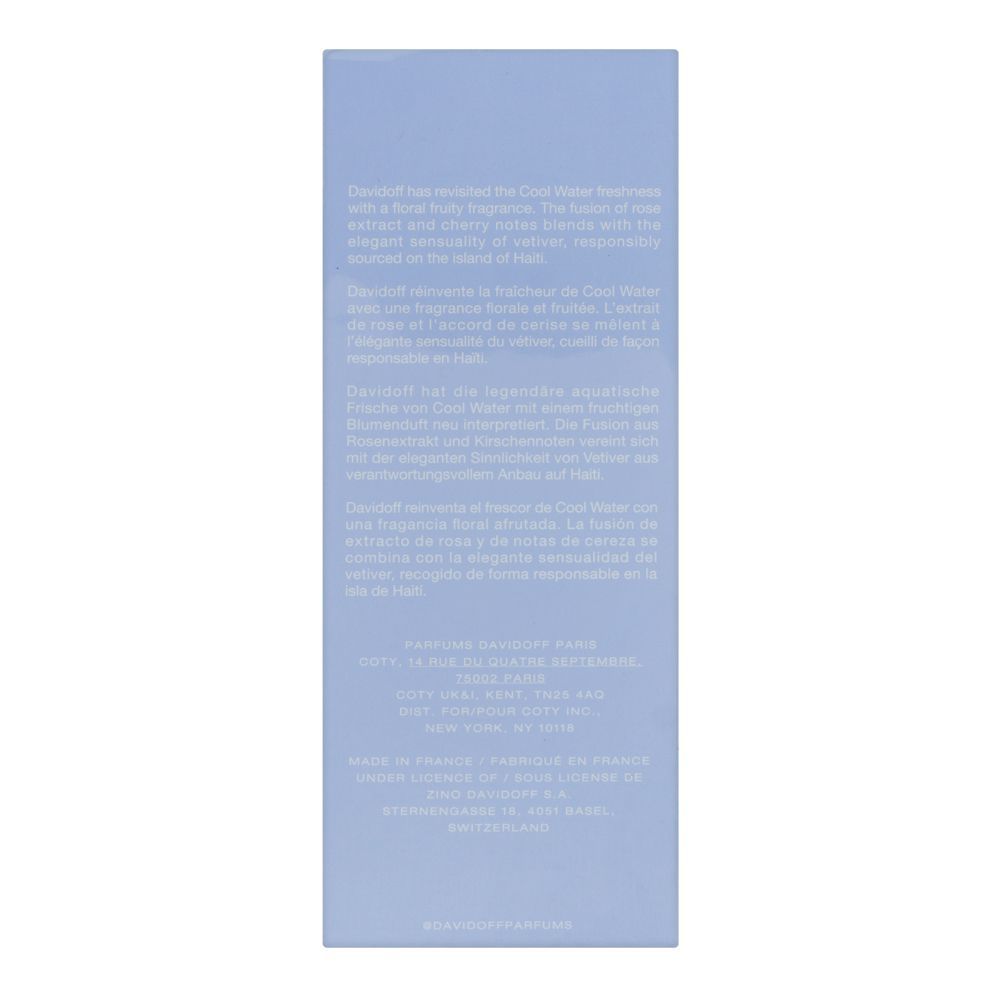 Davidoff Cool Water Reborn Eau De Parfum, 100ml | France | For Women