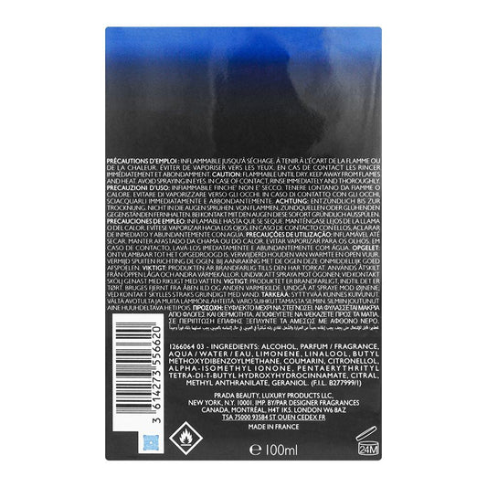Prada Luna Rossa Ocean Pour Homme Eau De Toilette, 100ml | France | Fragrance For Men