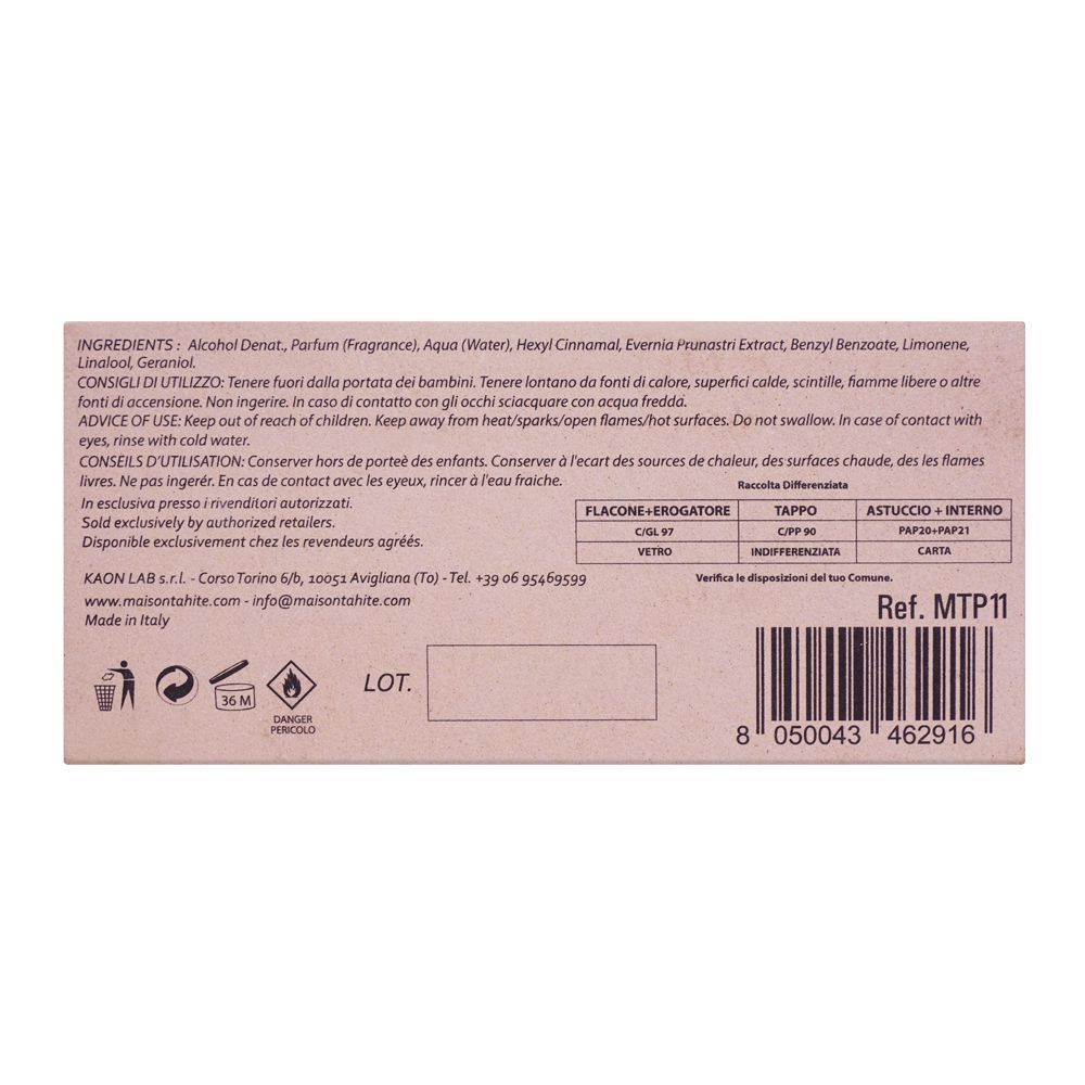 Maison Tahite Velvet Coffee Eau De Parfum, 100ml | Italy | For Men & Women