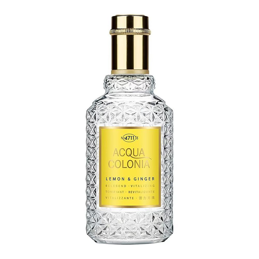 4711 Acqua Colonia Lemon & Ginger, Eau De Cologne, 50ml | Germany | Fragrance For Women