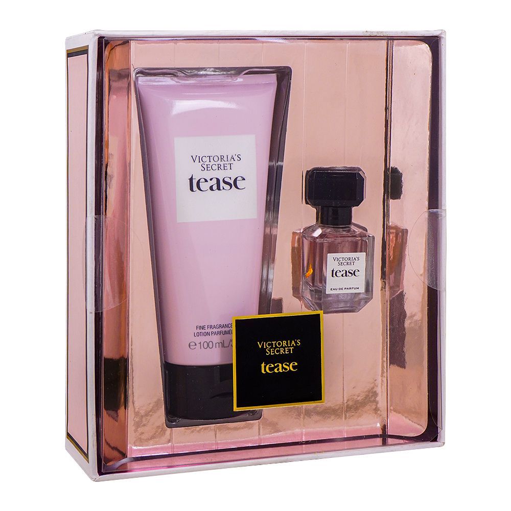 Victoria's Secret Tease Set, For Women, Eau De Parfum, 7.5ml + Body Lotion 100ml | Eau De Parfum | For Women