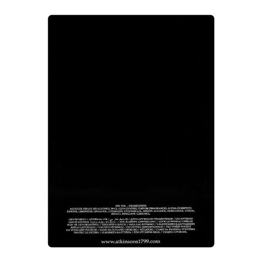 Atkinsons 24 Old Bond Street Triple Extract, Eau de Cologne, 100ml | Italy | Fragrance For Men & Women