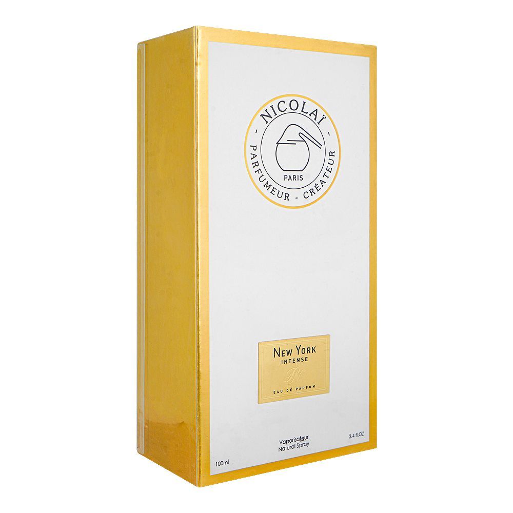 Nicolai New York Intense, Eau de Parfum, 100ml | France | Fragrance For Men & Women
