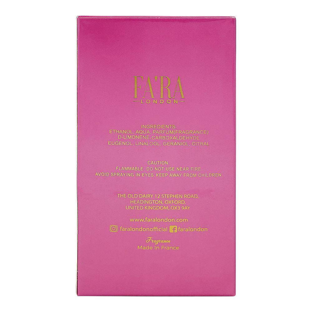 Fa'ra Flora scent Pour Femme, For Women, Eau De Parfum, 100ml | France | Fragrance For Women