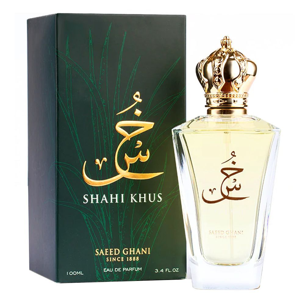 Saeed Ghani Shahi Khus, Eau de Parfum, 100ml | Nationwide | Fragrance For Men