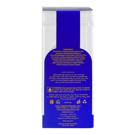 Royal Mirage Forbidden, Eau de Toilette, 100ml | United States | Fragrance For Men & Women