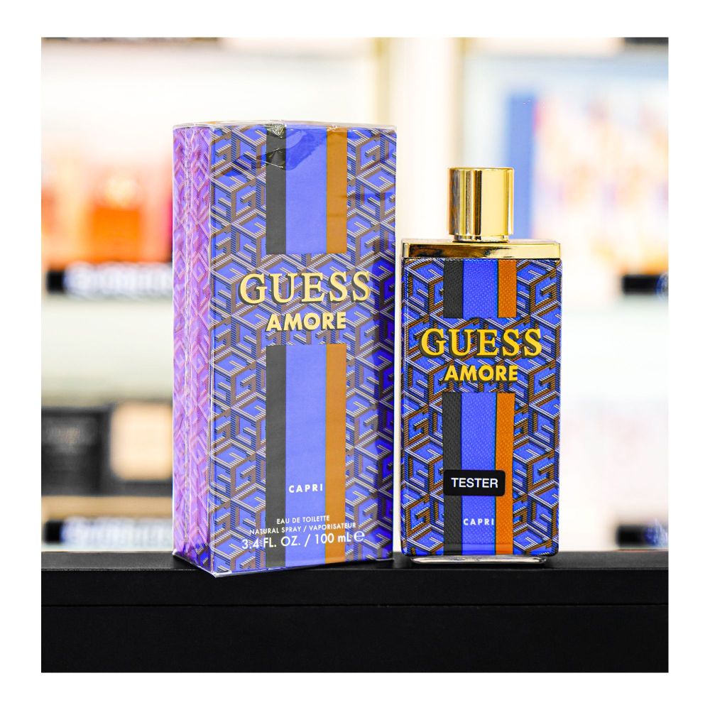 Guess Amore Capri Perfume, Eau de Toilette, For Men & Women, 100ml | United States | Fragrance For Women