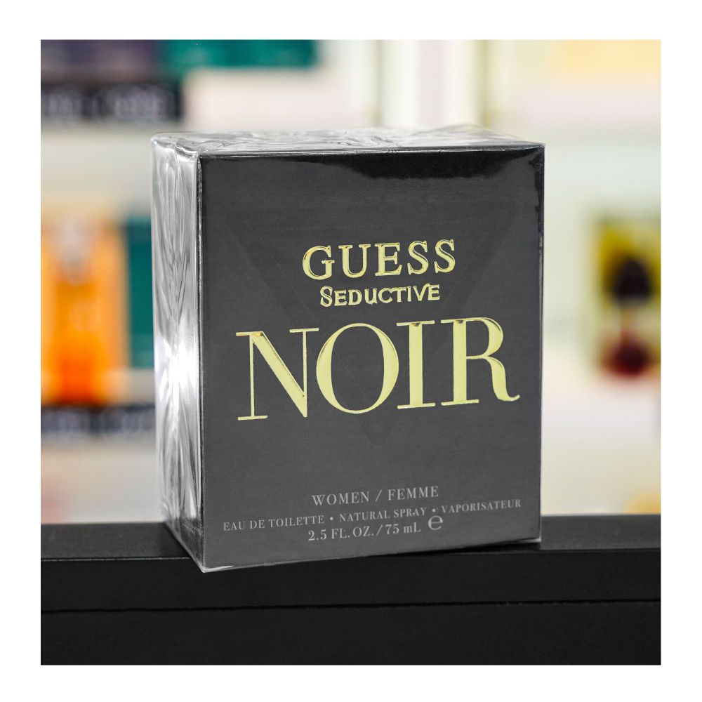 Guess Seductive Noir Perfume, Eau de Toilette, 75ml | United States | Fragrance For Women