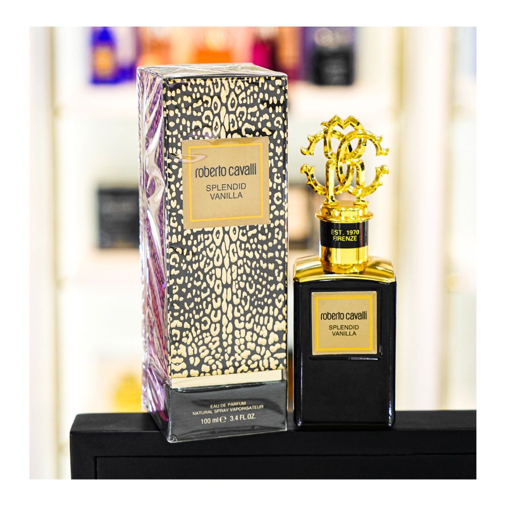 Roberto Cavalli Splendid Vanilla Perfume, Eau de Parfum, 100ml | Italy | Fragrance For Men & Women