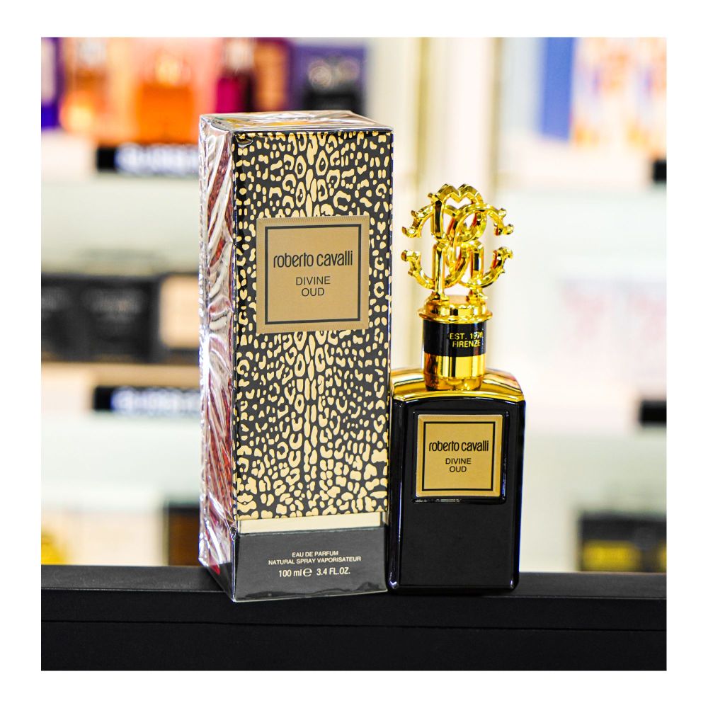 Roberto Cavalli Divine Oud Perfume, Eau de Parfum, 100ml | Italy | Fragrance For Men & Women