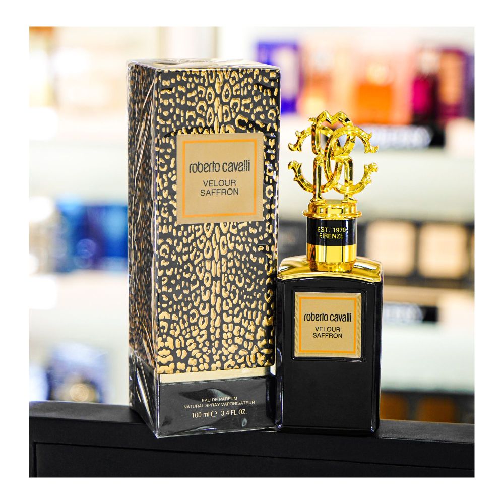 Roberto Cavalli Velour Saffron Perfume, Eau de Parfum, 100ml | Italy | Fragrance For Men & Women