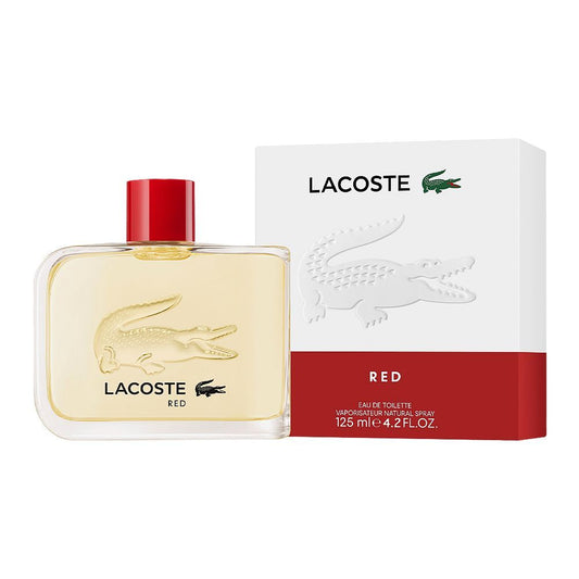 Lacoste Red Perfume, Eau de Toilette, 125ml | France | Fragrance For Men