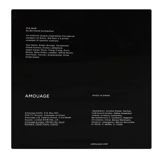 Amouage Dia Man, Eau De Parfum, 100ml | Oman | Fragrance For Men