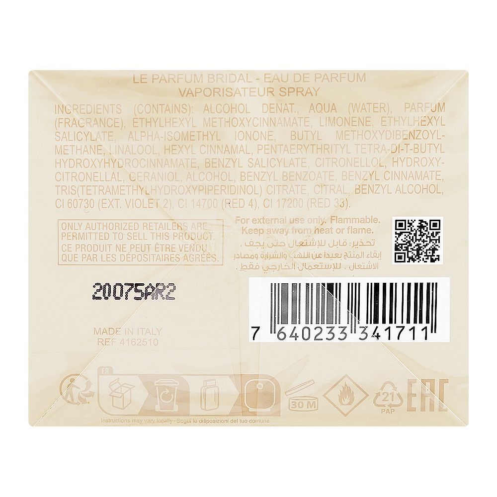 Elie Saab Le Parfum Bridal, Eau De Parfum, 90ml | Italy | Fragrance For Women