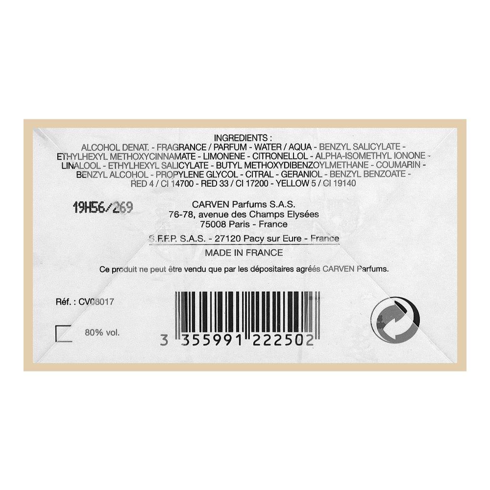 Carven Dans MA Bulle, Eau de Parfum, 100ml | France | Fragrance For Women