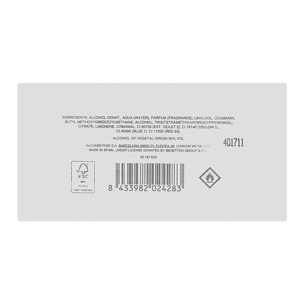 United Colors Of Benetton We Are Tribe Intense, Eau de Parfum, 90ml | Spain | Fragrance For Men