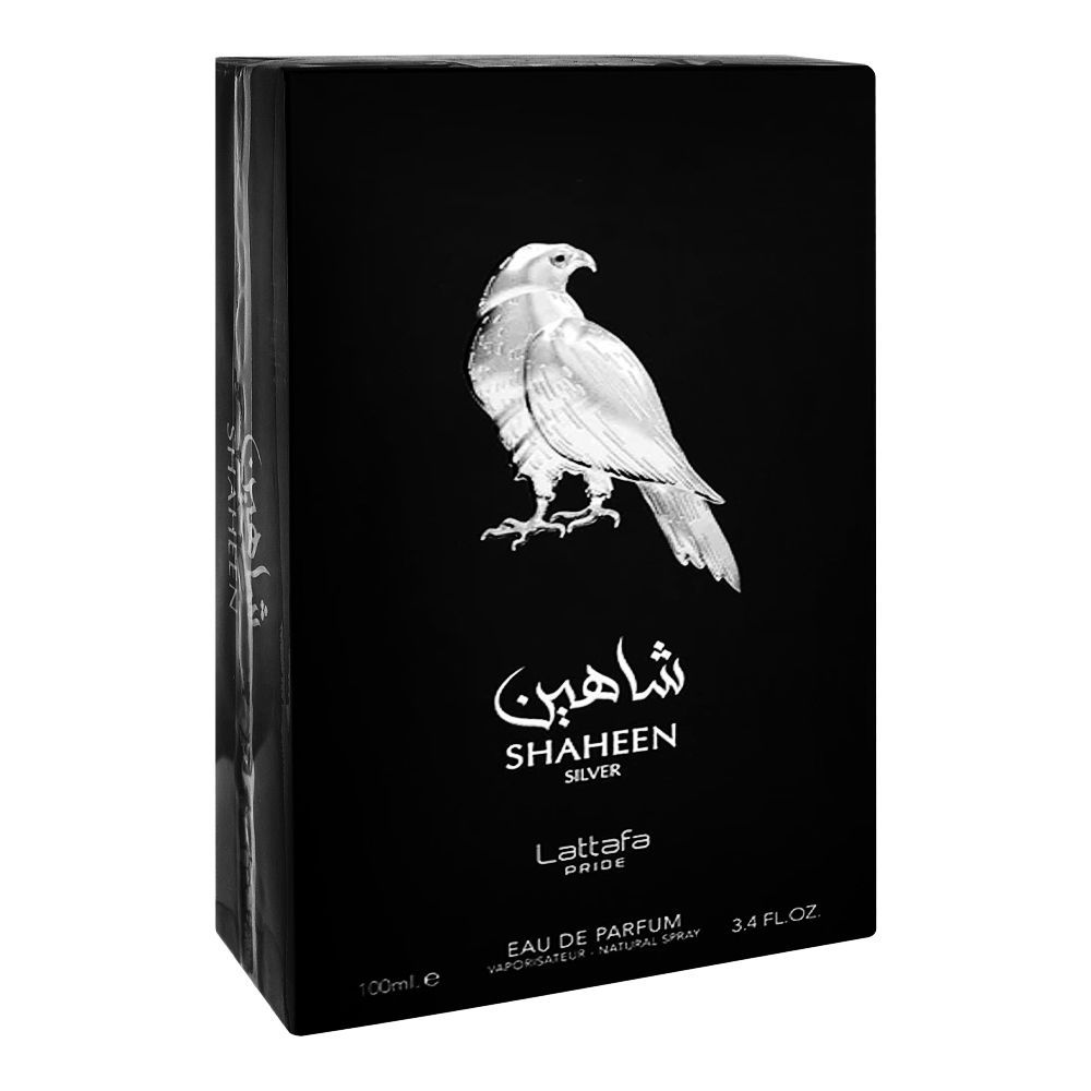 Lattafa Shaheen Silver, Eau De Parfum, 100ml | United Arab Emirates | Fragrance For Men & Women