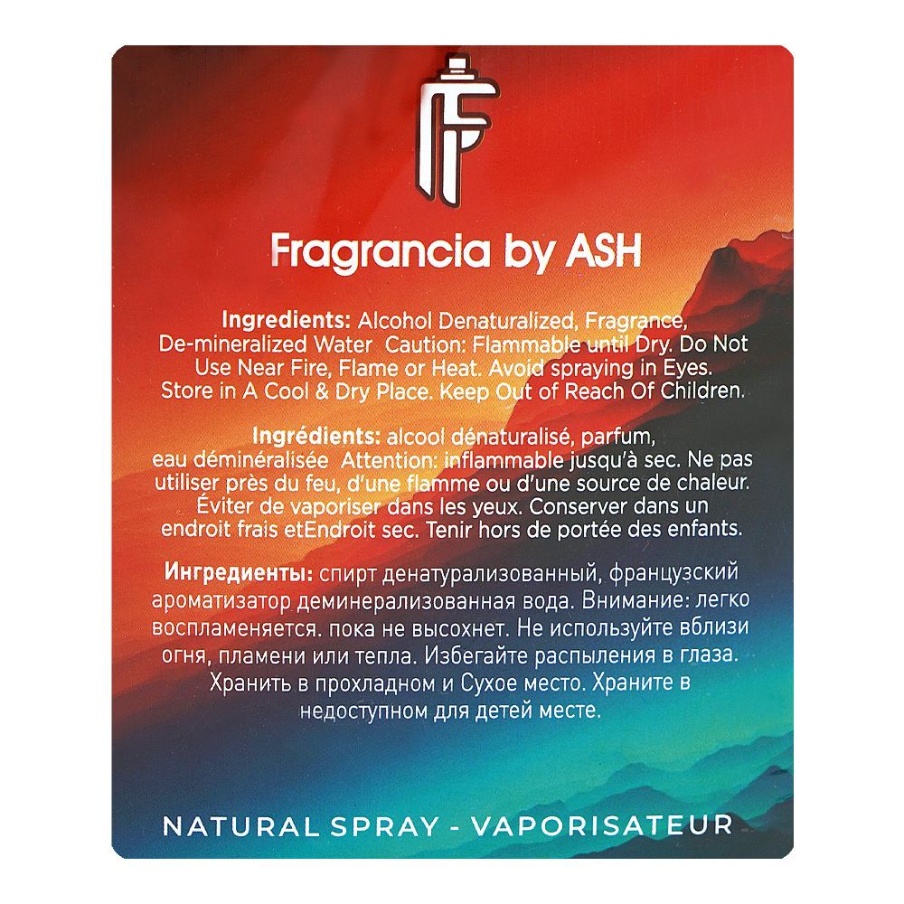 Ash MTN Legacy, Eau De Parfum, 50ml | Nationwide | Fragrance For Men & Women